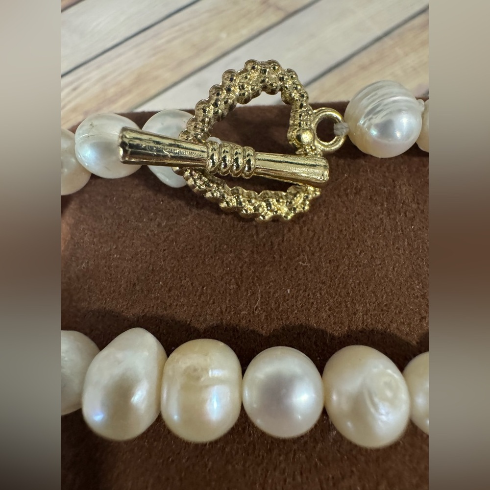 Vintage Fresh Water Pearl Bracelet - Picture 2 of 4
